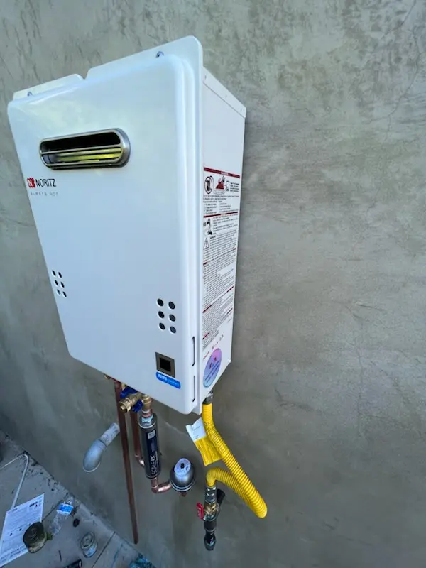Tankless water heater installation for Rocky Shoals Estates homes